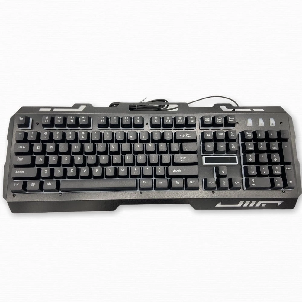 Haing 4 in 1 Gaming Kit Hi40-Khmm "لوحة المفاتيح ، الماوس ، وسادة الماوس ، سماعة رأس 3.5 مم"