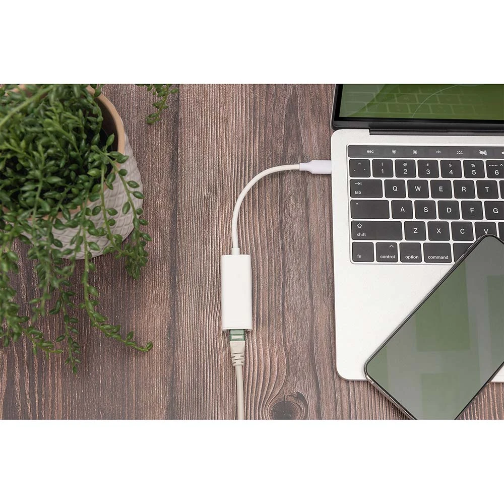 الثقة من النوع C إلى منفذ Ethernet 10/100 محول شبكة LAN