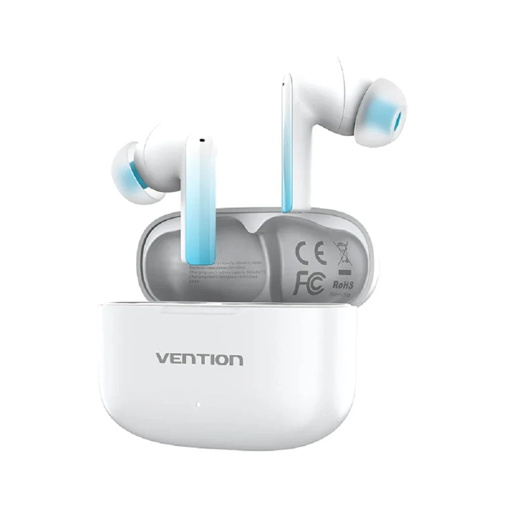 Vention Elf E04 Wireless Bluetooth أذن أبيض بيضاء NBIW0