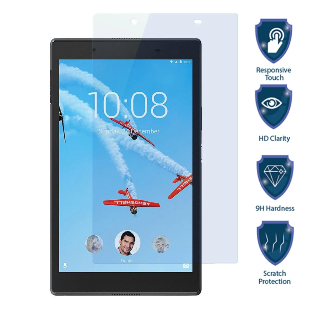 Tempered Glass Screen Protector For Lenovo Tab-4 7304F Tablet