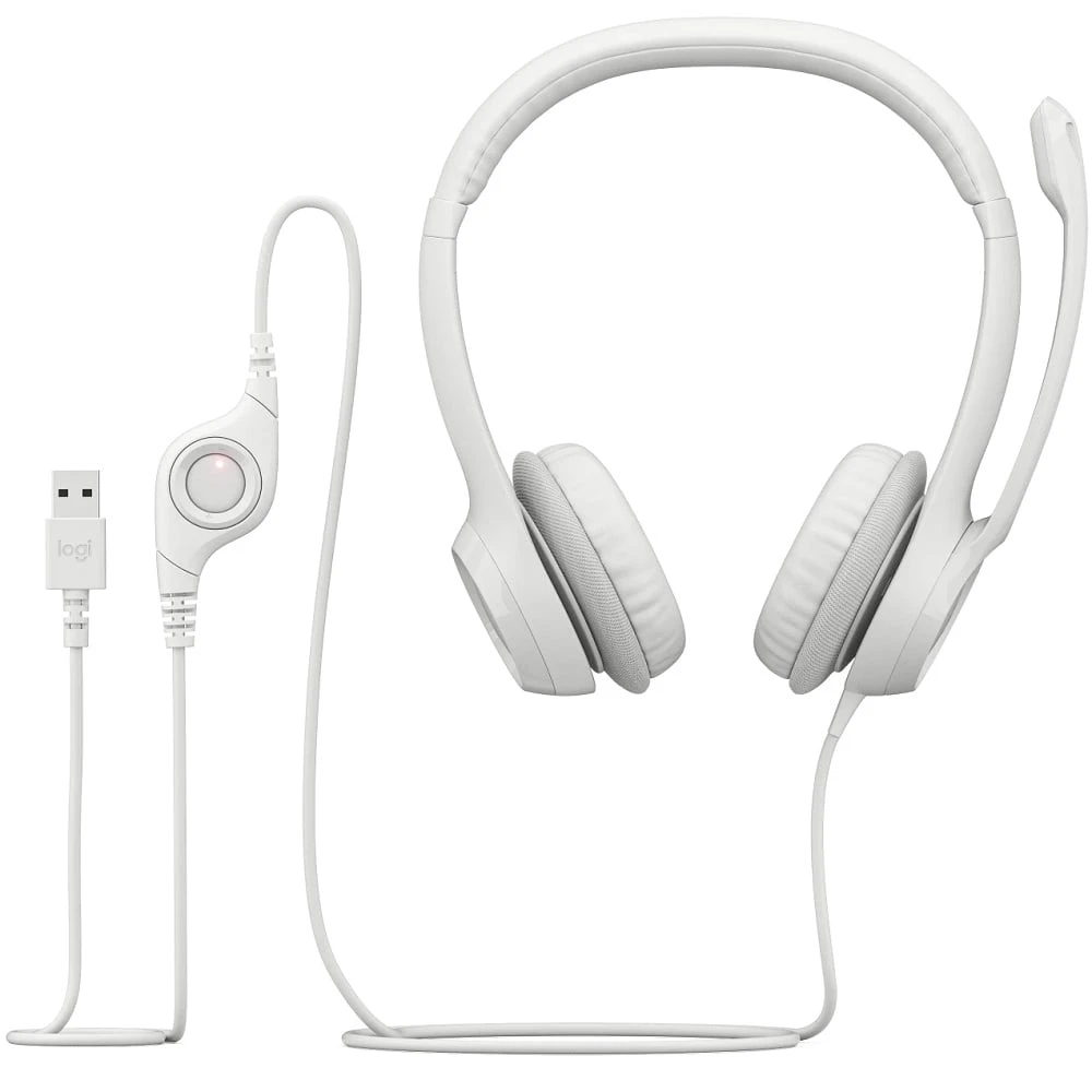 Logitech H390 USB Computer Headset With Noise Canceling Mic