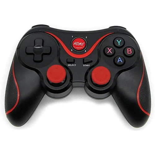 Gamepad Bluetooth مع دعم حامل الهاتف لـ (Android // iOS // tablet // pc) [x3]