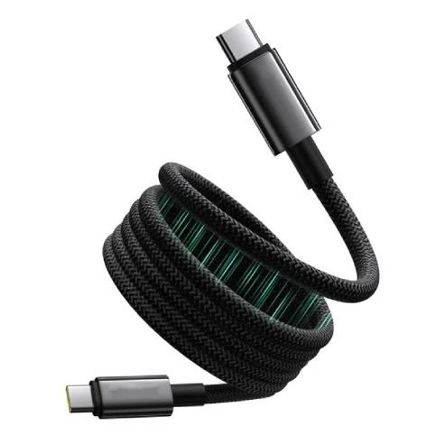 PISEN type-C to C 60W magnetic braided cable – 1m length – CC-FC22-1000