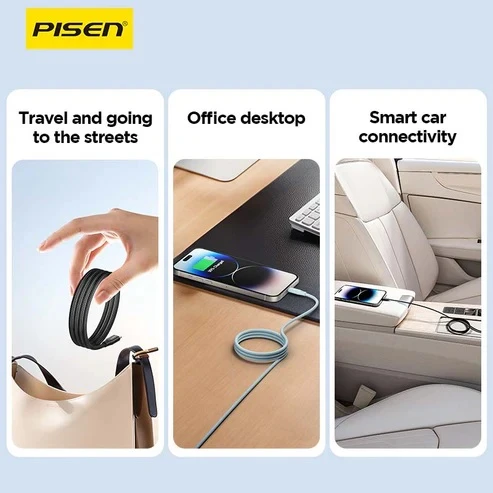 كبل مضفر مغناطيسي من نوع PISEN إلى C 60W-طول 1M-CC-FC22-1000