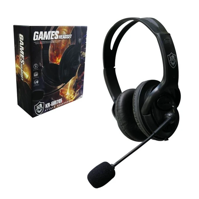 Gaming Headset fortnite & pubg { 1-Jack / for PC , Notebook , PS4) KR- GM705
