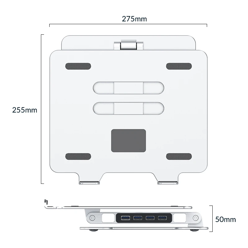 Orico Notebook قم بتعديل الكمبيوتر المحمول مع Port 3.0 وقارئ بطاقة SD-[ORICO-LST-2AS-SV]