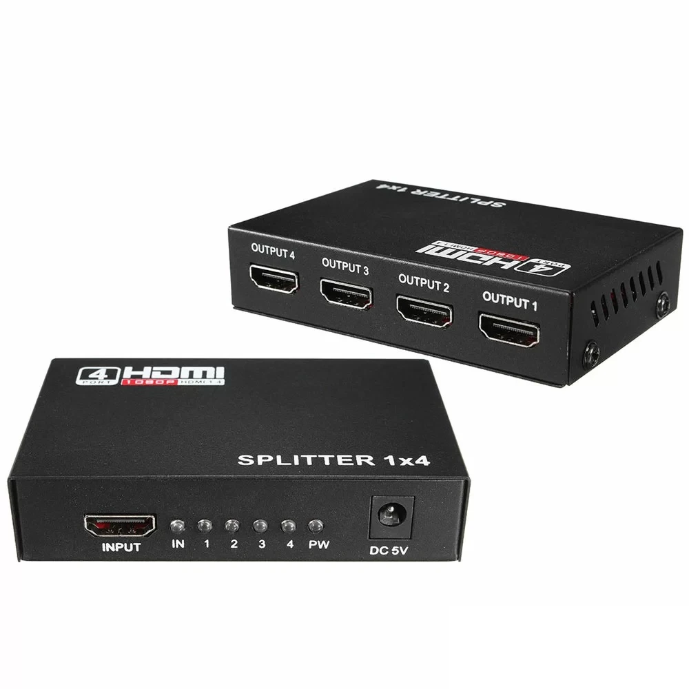 HAING HI-HD104F HDMI Splitter 4 Port FHD