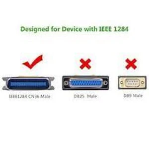 UGREEN USB إلى IEEE1284 كابل متوازي - طول الكابل 2M - 20225