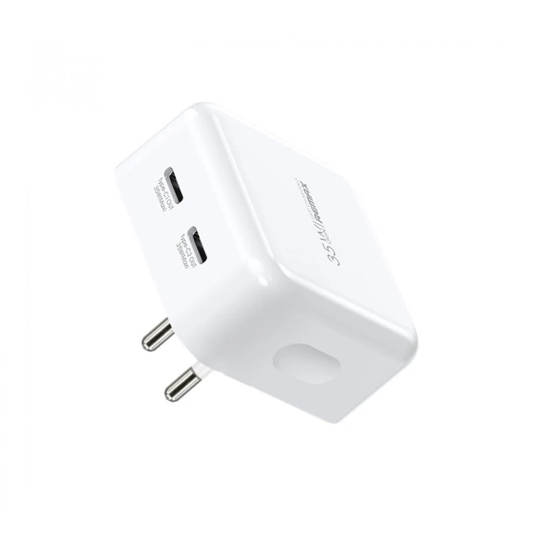 Remax RP-U87 Fiyeo Series 35W Type-C*2 Gan Fast Charger-Eu