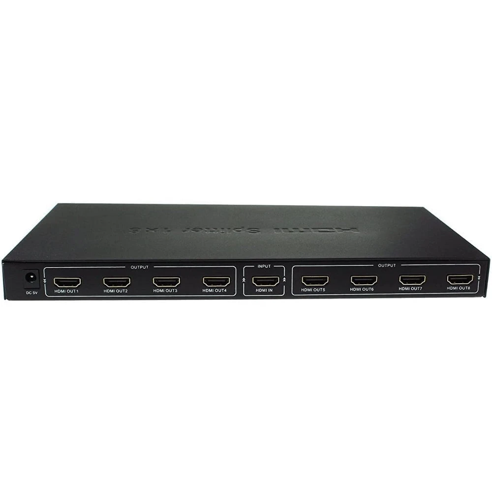 تقسيم HDMI مع 8 منافذ HDMI
