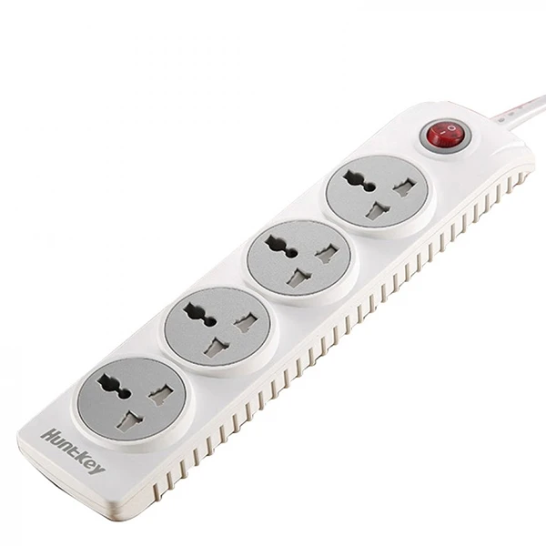 Huntkey Power Strip { 4 sockets / 1.8M cable length / Child protection } SZN 401