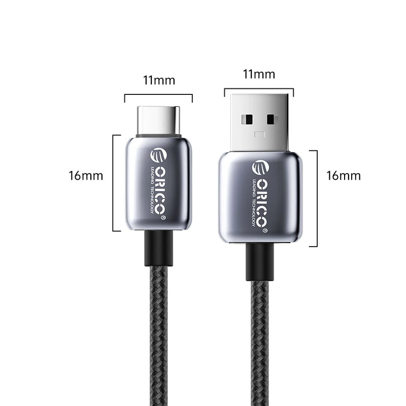 ORICO USB-A to USB-C 66W Fast Charge & Data Cable 1M – GQA66