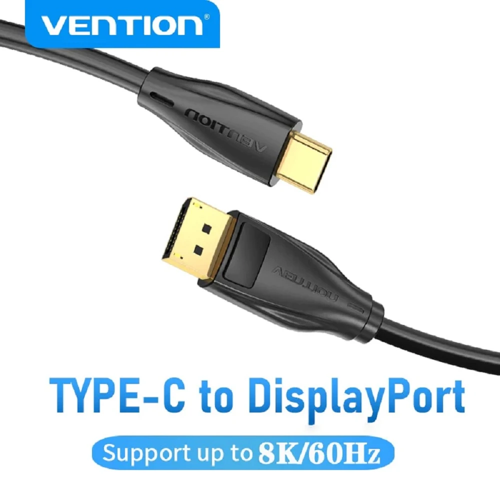 Vention DP to USB-C 8K 1M CABLE CGYBF