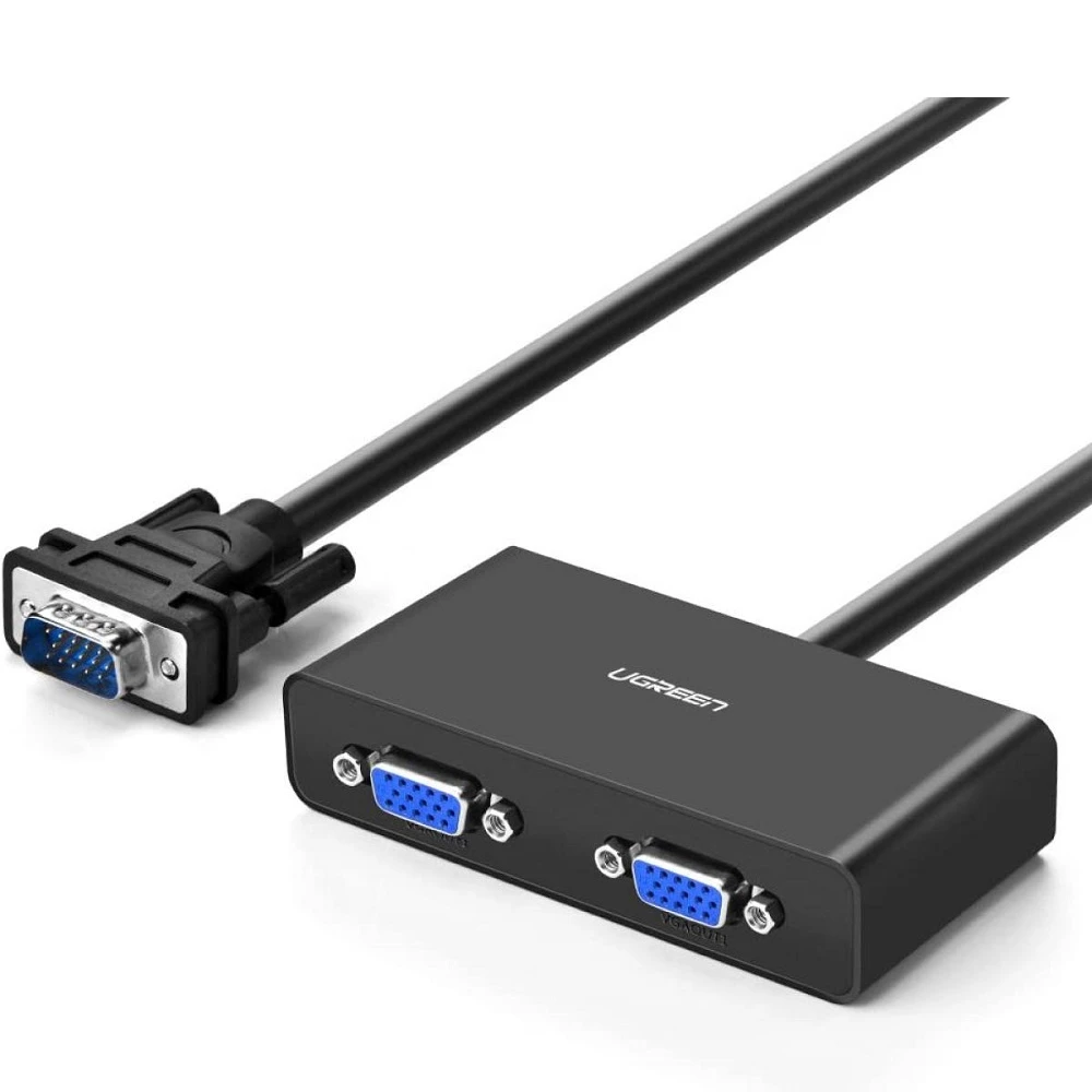 ugreen vga فيديو الخائن 1 ذكر إلى 2 أنثى 20918