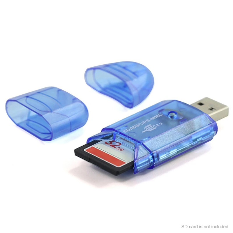قارئ بطاقة الذاكرة USB {لبطاقة SD - USB 2.0 السرعة}