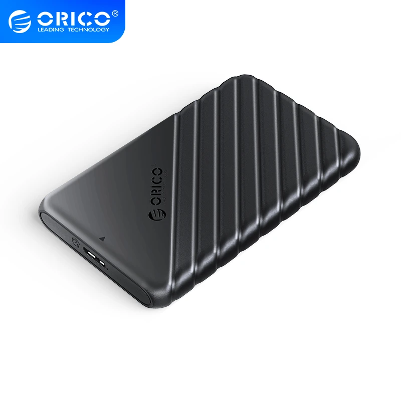 Orico 2.5 بوصة USB3.0 محرك الأقراص الثابتة-اللون الأسود [Orico-25PW1-U3-BK-EP]