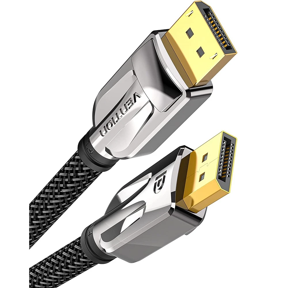 Vention DP Male To Male Nylon Braided 1.5m HCABG Cable
