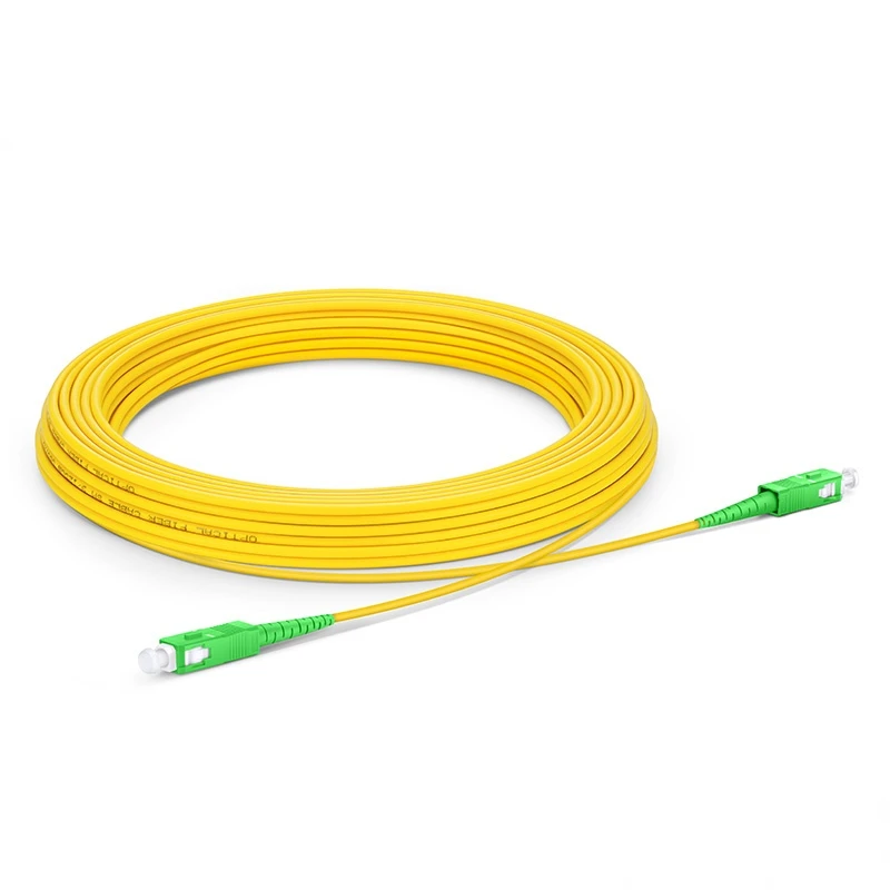 كابل الألياف البصرية 30M (SC/APC إلى SC/APC) Simplex Singlemode