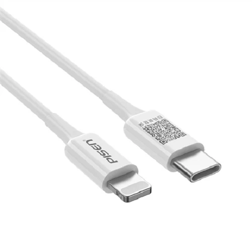 PISEN TYPE-C إلى CABLE CABLE السريع الشحن الكبير الحالي 0.25M CL-PD-250