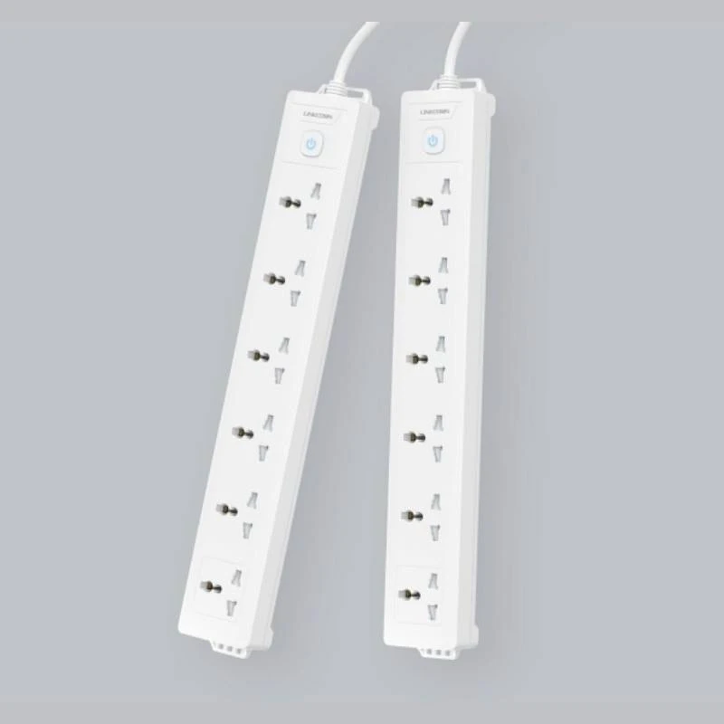 Linkcomn LC-PS601 EU 3M 6 Sockets Strip Strip