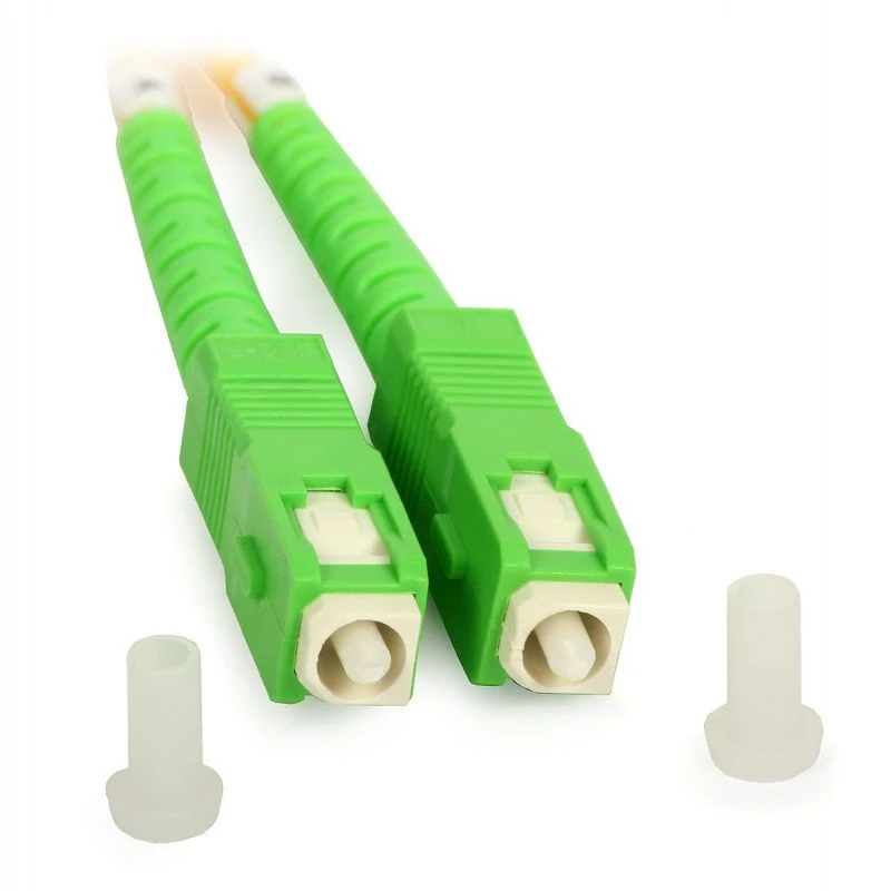 Fiber optic cable 15m (SC/APC to SC/APC) simplex singlemode