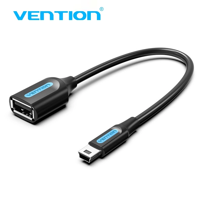 Vention Mini USB OTG Cable Mini USB 5-Pin Mal