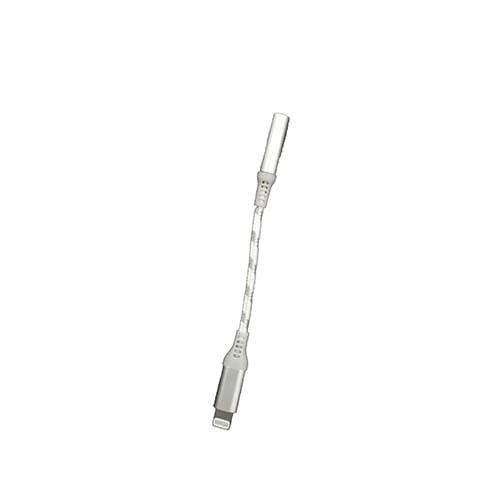 Lightning to Headphone Jack Adapter {cable nylon braid