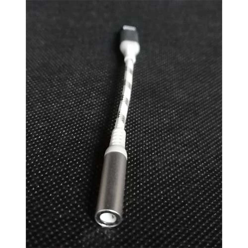Lightning to Headphone Jack Adapter {cable nylon braid