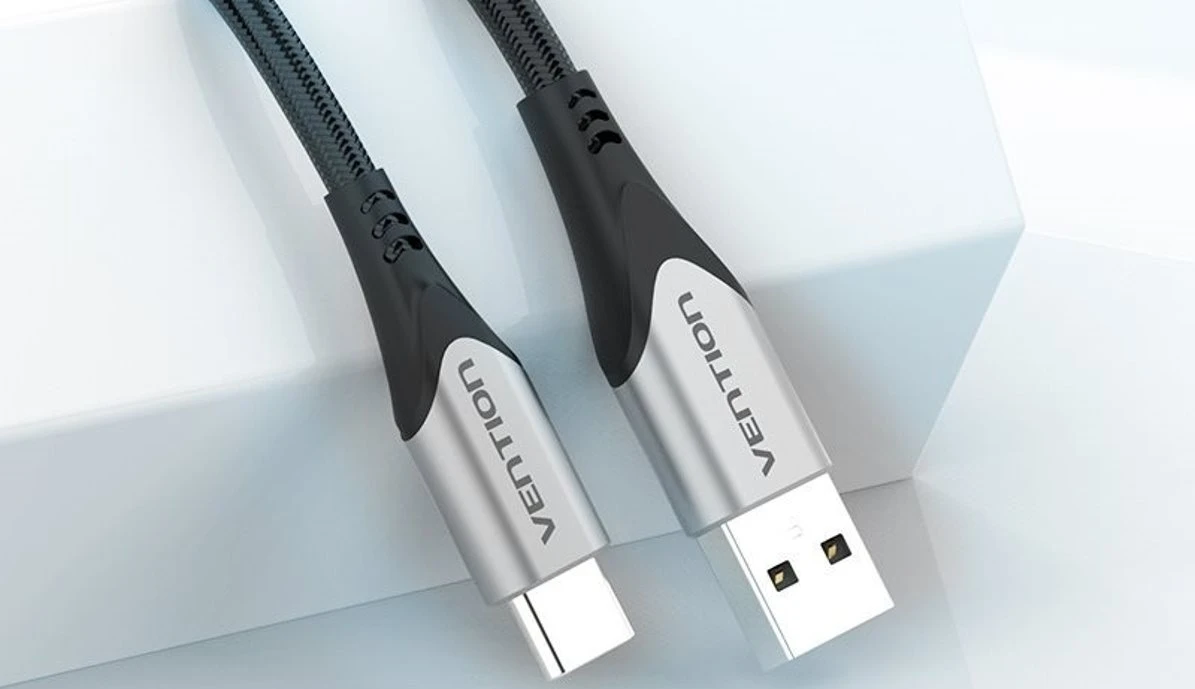 Vention USB-C إلى USB كابل شاحن 2.0 0.25M CODHC