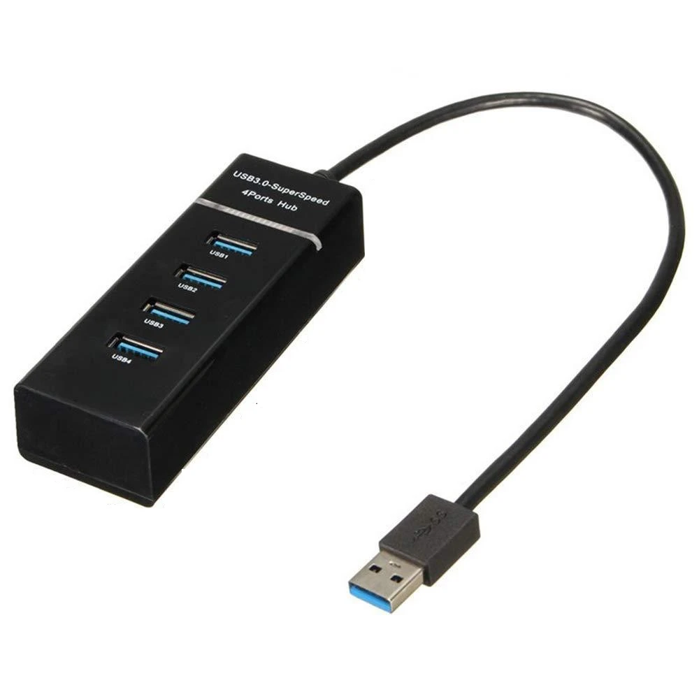 USB HUB 3.0 {4 منافذ // 30 سم كابل Lentgh // جودة جيدة} [303]