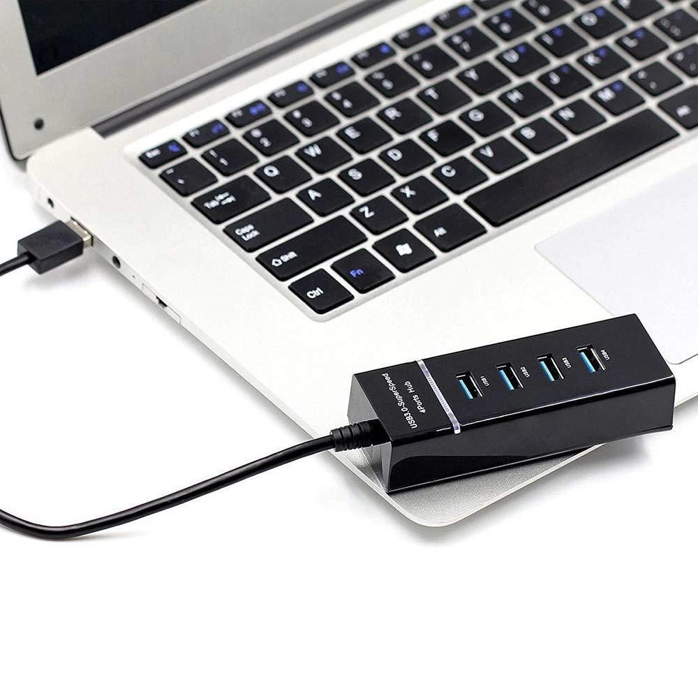 USB HUB 3.0 {4 منافذ // 30 سم كابل Lentgh // جودة جيدة} [303]
