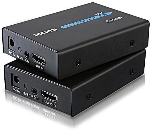 موسع HDMI على كابل الشبكة (حتى 120 مترًا)
