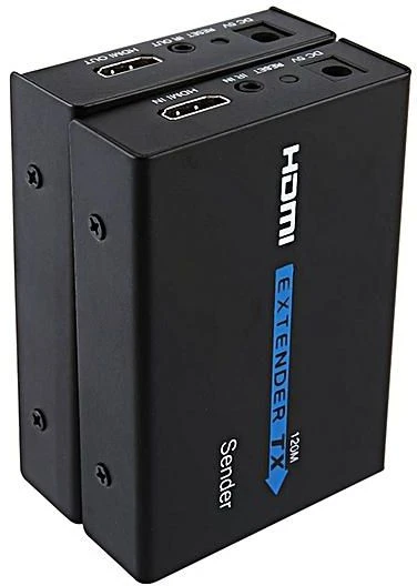 موسع HDMI على كابل الشبكة (حتى 120 مترًا)