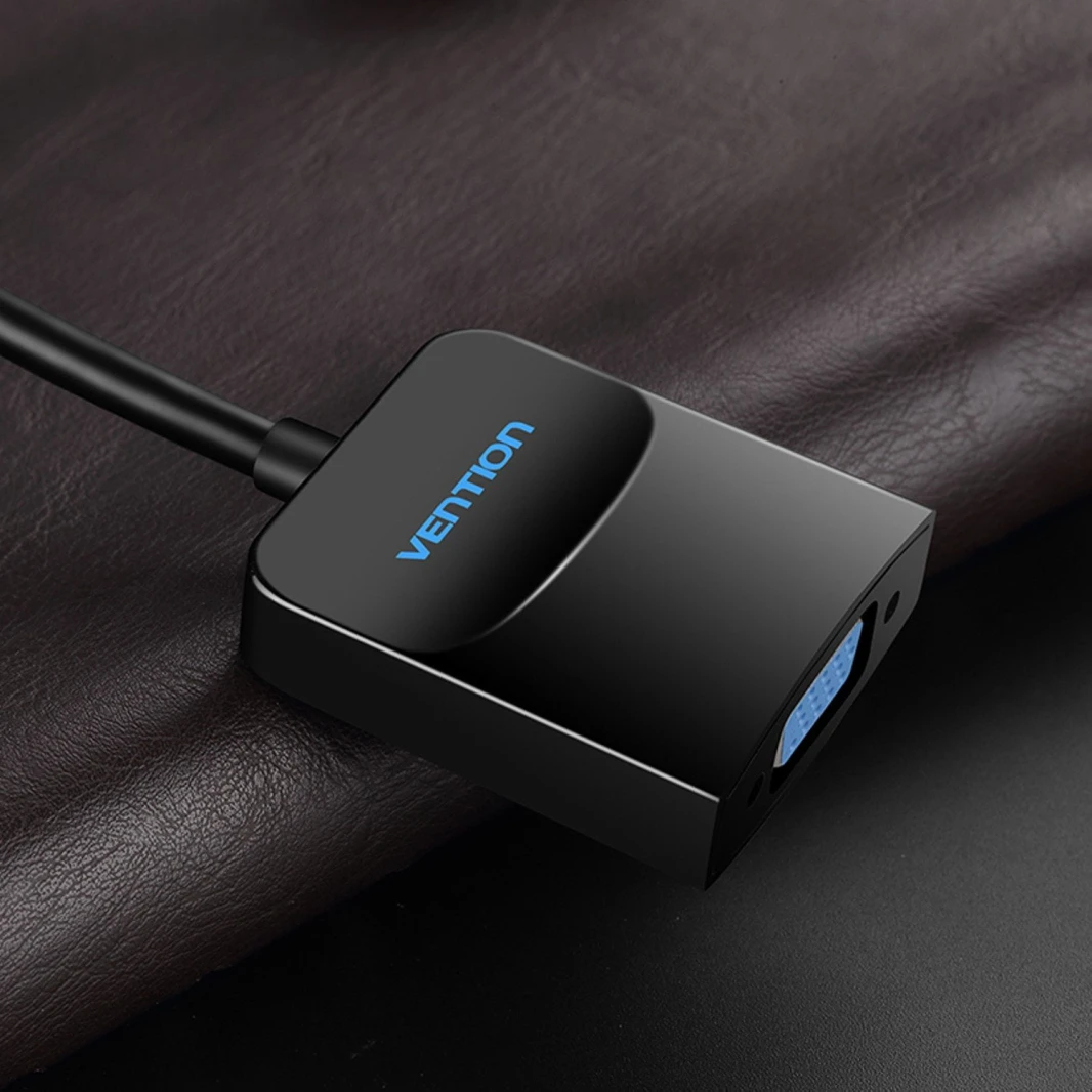 Vention DP إلى VGA Converter 0.15m أسود - [HBFBB]