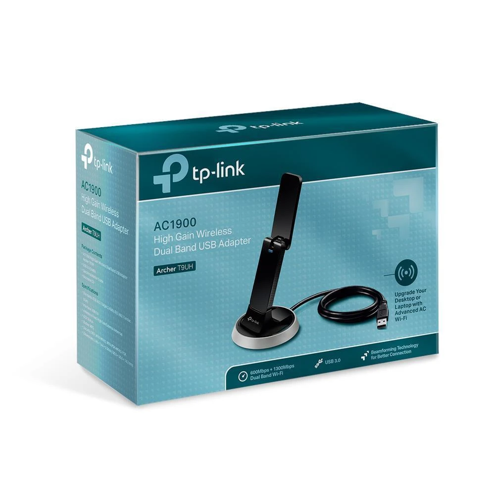 TP-Link AC1900 High Gain Wireless Dual Band USB Adapter [Archer T9UH]