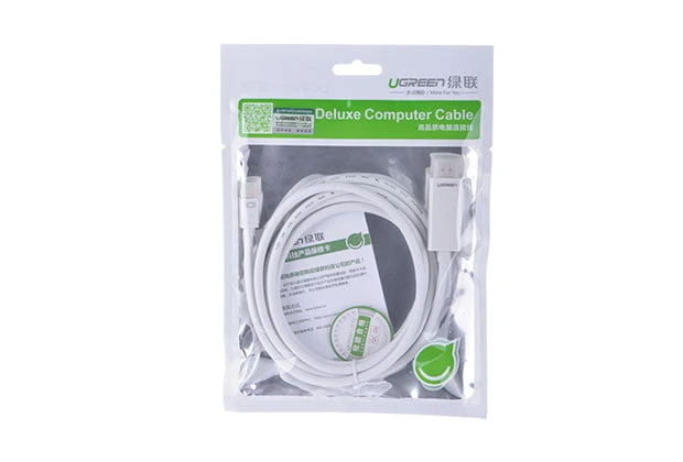 منفذ عرض Ugreen Mini (DP) إلى كابل محول HDMI (1.5 MTR) (10449)