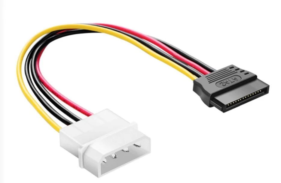 طاقة IDE إلى كابل SATA