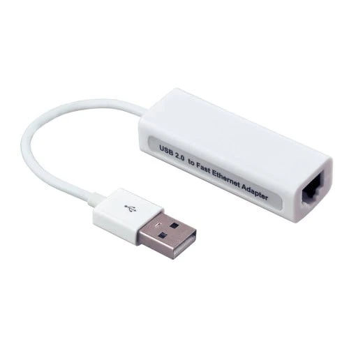 USB 2.0 إلى Ethernet Port 10/100 محول شبكة الإنترنت LAN (RJ-45 إلى USB)