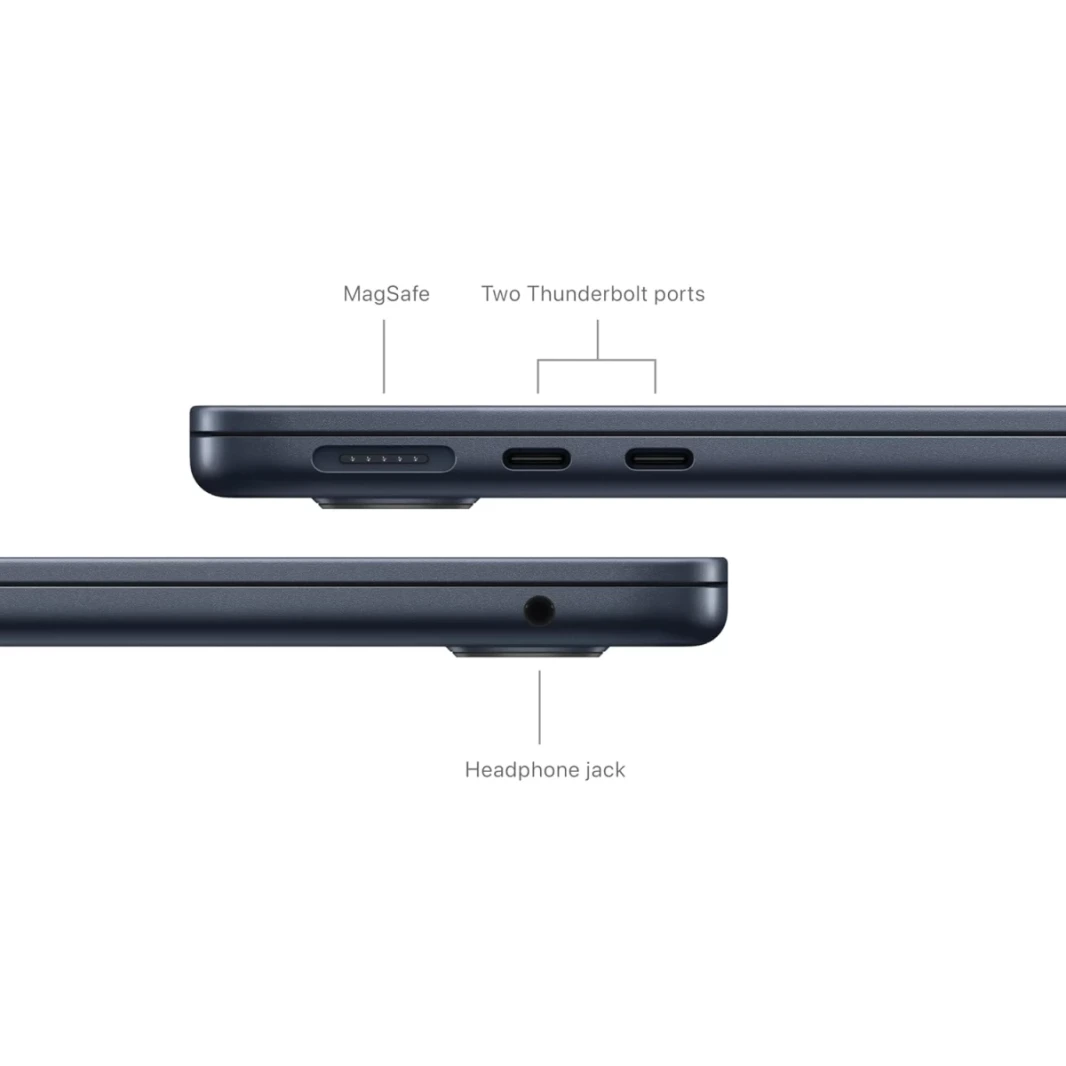 Apple NEW MacBook AIR 13 (2025) Apple M4 (512GB/16GB) 10‑Core CPU & 10‑Core GPU Retina True Tone , Midnight Color