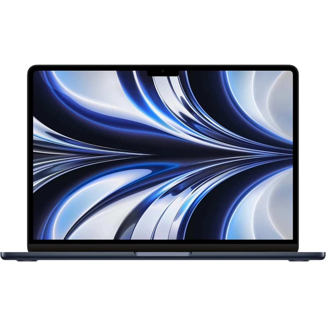 Apple MacBook Air 13 (2022) Apple M2 (256 جيجابايت/16 جيجا بايت) 8 - وحدة المعالجة المركزية و 8 - GPU Retina Tour ، منتصف الليل