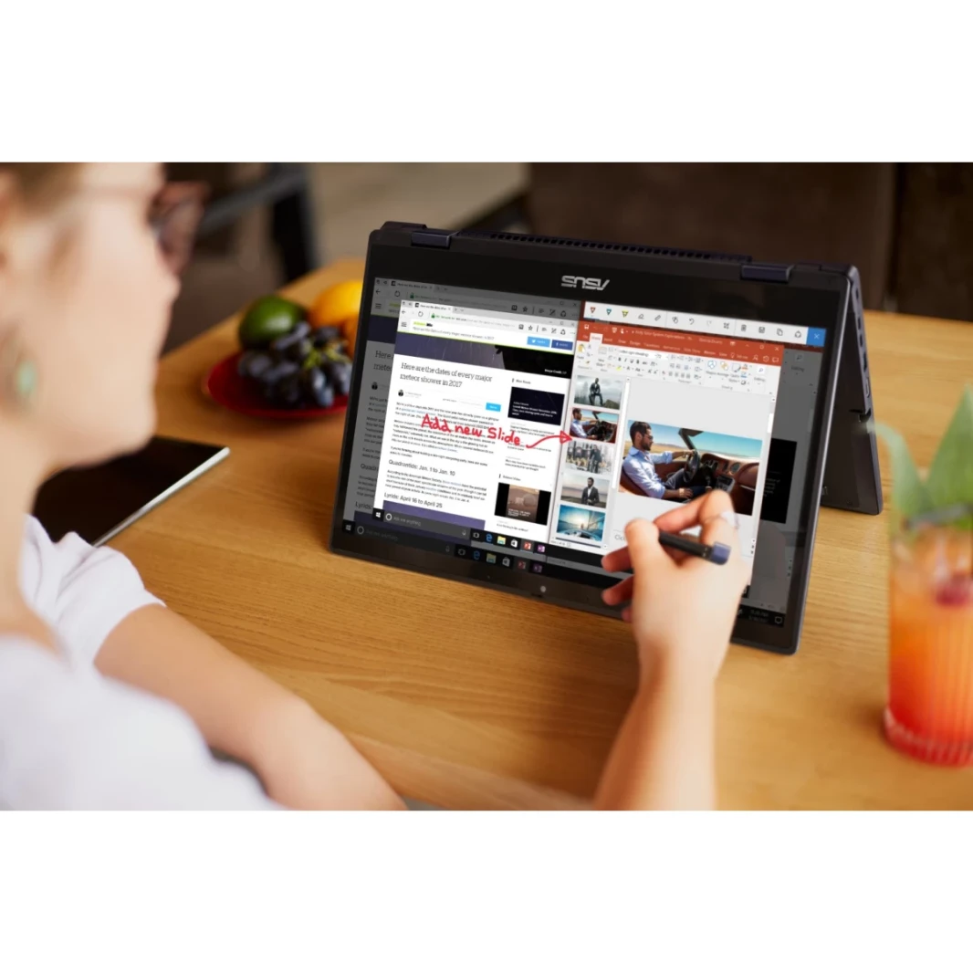 Asus ExpertBook B3 Flip B3402FVA Intel 13Gen Intel Core i5 10-Cores Business Class Military-Grade Aluminum 2-in-1 Touch Display