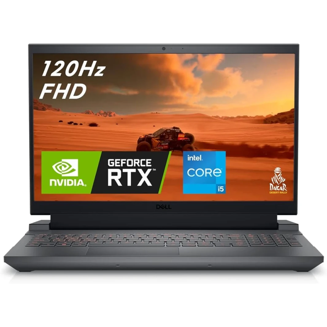 Dell G15 5530 Gaming (2023) NEW 13Gen Intel Core i5 13450HX 10-Cores w/ Nvidia RTX 3050 6GB DDR6 & IPS 120Hz Display & 3 Years Warranty