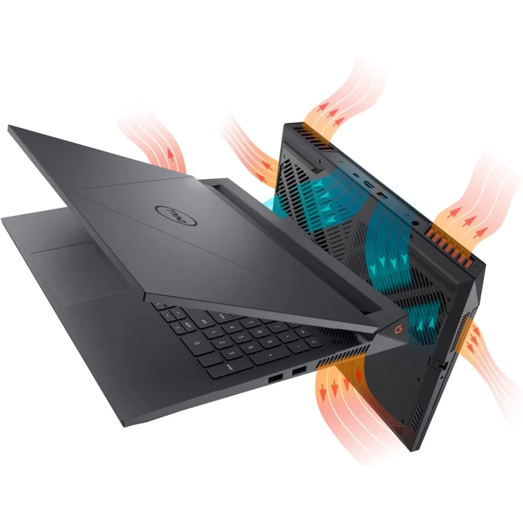 Dell G15 5530 Gaming (2023) New 13Gen Intel Core I7 13650HX 14 cores w/ NVIDIA RTX 4060 8GB DDR6 و IPS و IPS 165Hz Display و 3 سنوات ضمان