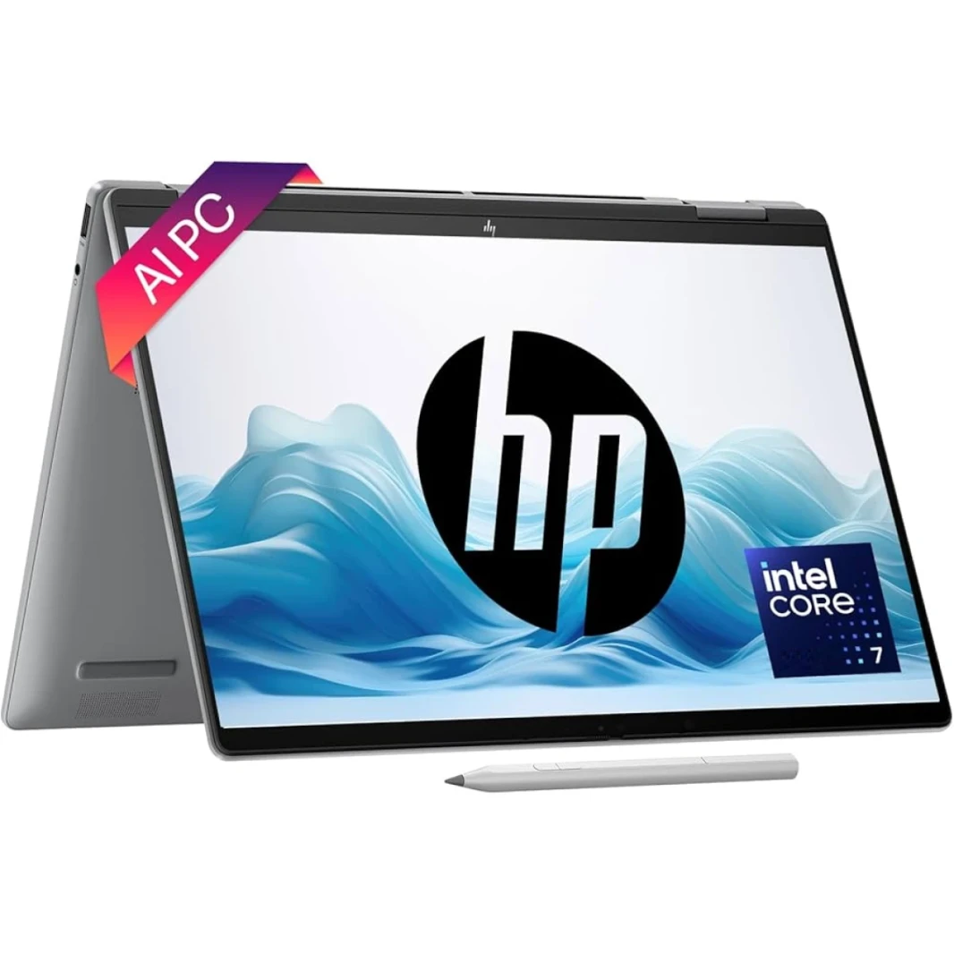 HP Pavilion X360 14 (2024) 14-ek2023ne NEW Intel Core 7 10-Cores 2-in-1 Touch Display  w/ 360° Touch Display & Fast Charge - Silver