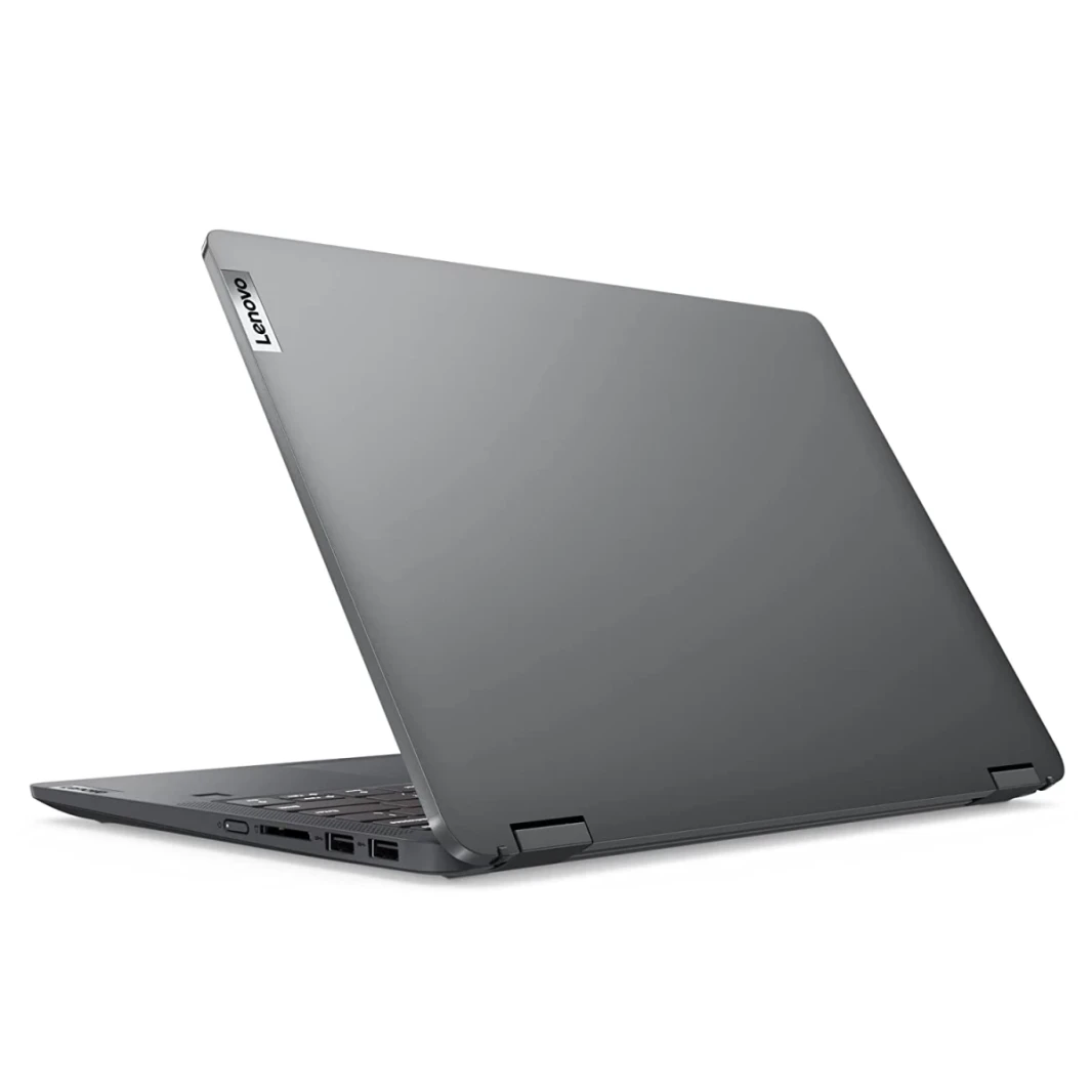 Lenovo New Flex 5 (2023) 12gen Intel Core i7 10-Cores 2-in-1 تصميم أنيق وديناميكي مع عرض اللمس 360 درجة-العاصفة الرمادية