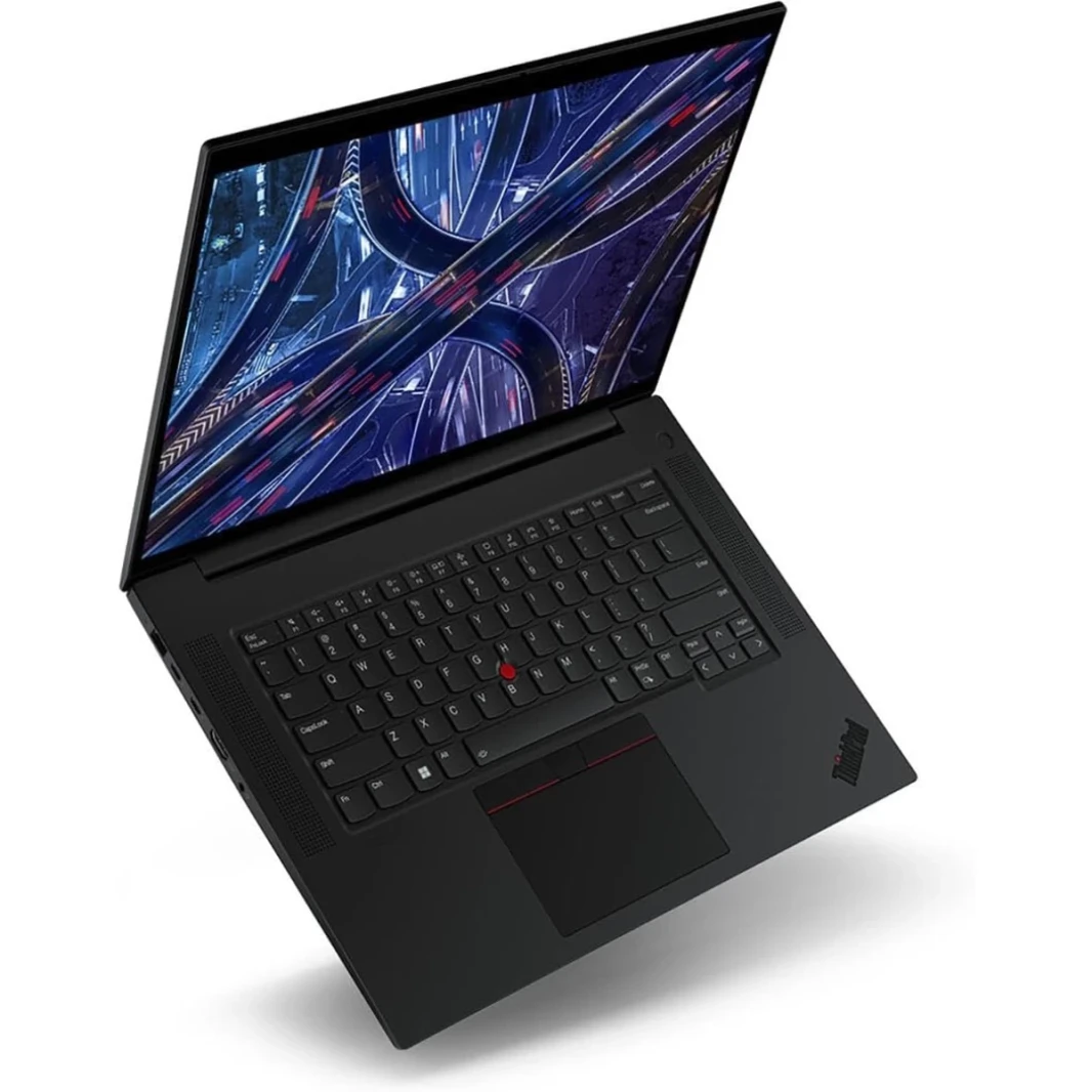 Lenovo Thinkpad P1 Gen 6 (2023) New 13Gen Intel Core I7 VPRO 14-Cores محطة عمل محمولة معتمدة من ISV W/ NVIDIA RTX 4080 12GB DDR6 و 2.5K IPS 165Hz-Black