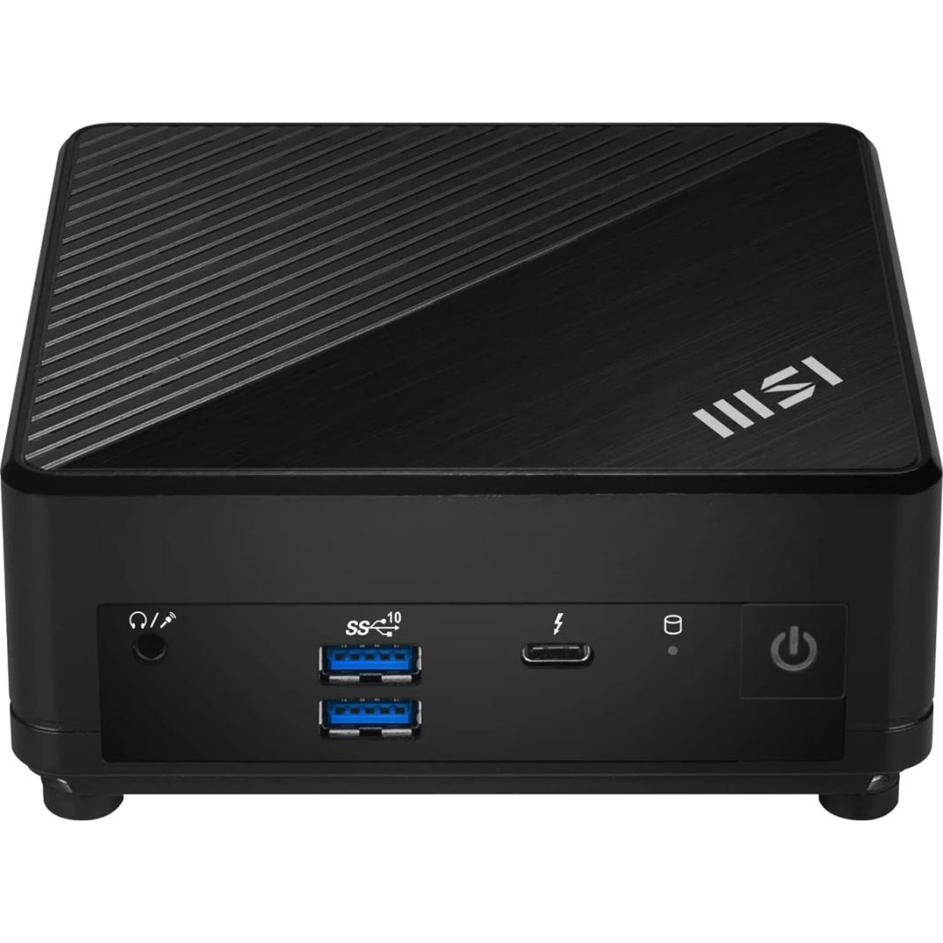 MSI Cubi 5 12M (2023) Mini PC Barebone 0.7L Intel 12Gen Core I5 ​​10-CORES لعرض مصفوفة دعم المنزل والأعمال والشبكة المحلية المزدوجة