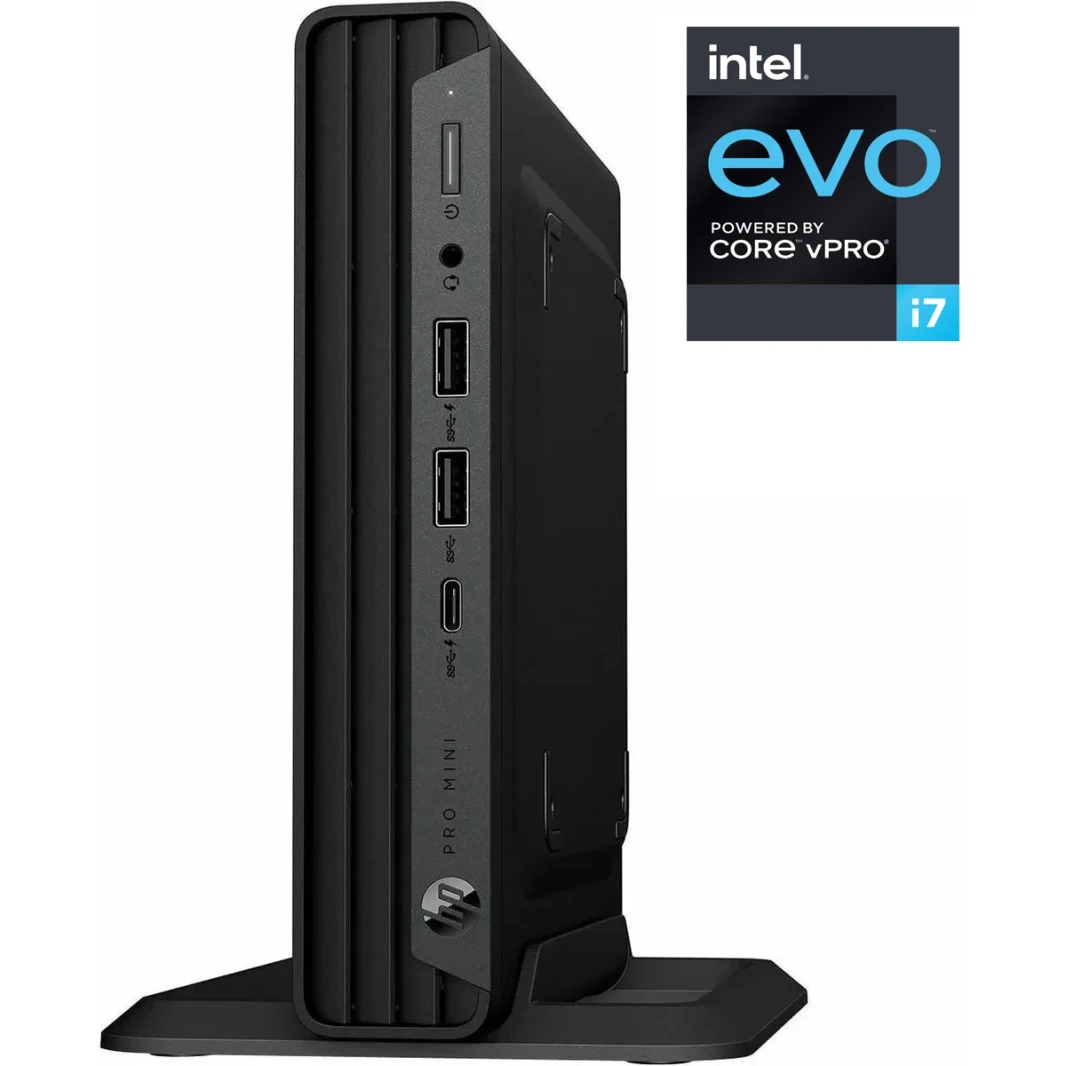 HP Pro Mini 400 G9 (2024) 14Gen Intel Core i7 VPRO 20-CORES MINI SIZE-REGINE SGREEN