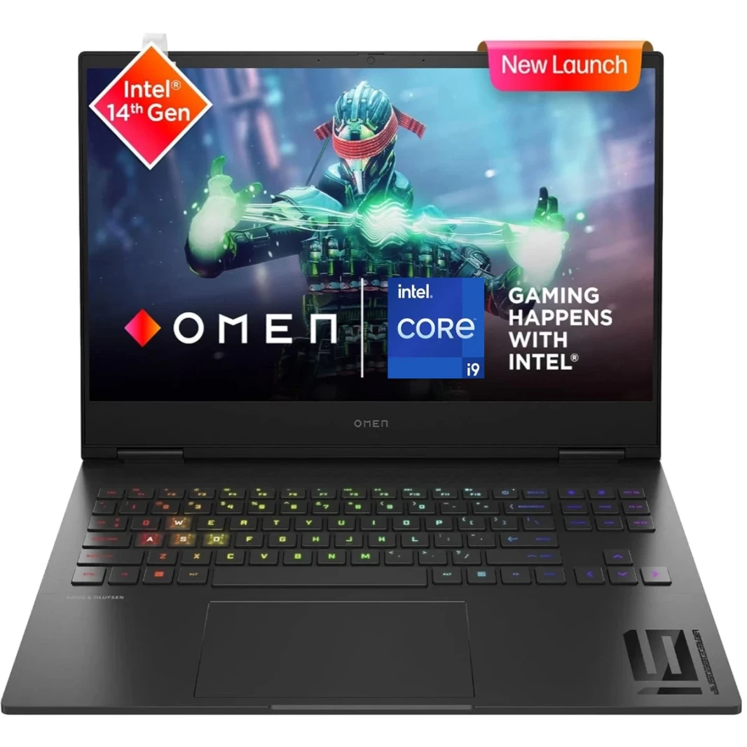 HP OMEN Transcend 16 (2024) 16-u1004ne NEW 14Gen Intel Core i9 24-Cores w/ Nvidia RTX 4060 8GB & IPS 2K 240Hz Display - Shadow Black