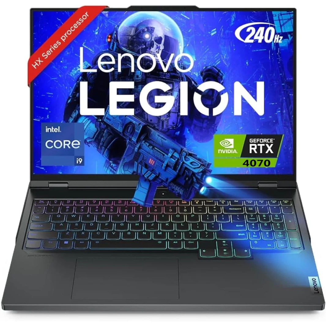 Lenovo Legion Pro 5 (2024) New 14Gen Intel Core I9 14900HX 24 -CORES W/ NVIDIA RTX 4070 8GB & 2.5K IPS 240Hz Display - Onyx Gray